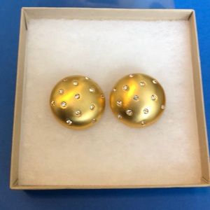 🌺Vintage Estate Givenchy Swarovski Earrings